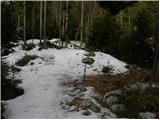 Brezovica - Partisan cottage on Vodiška planina